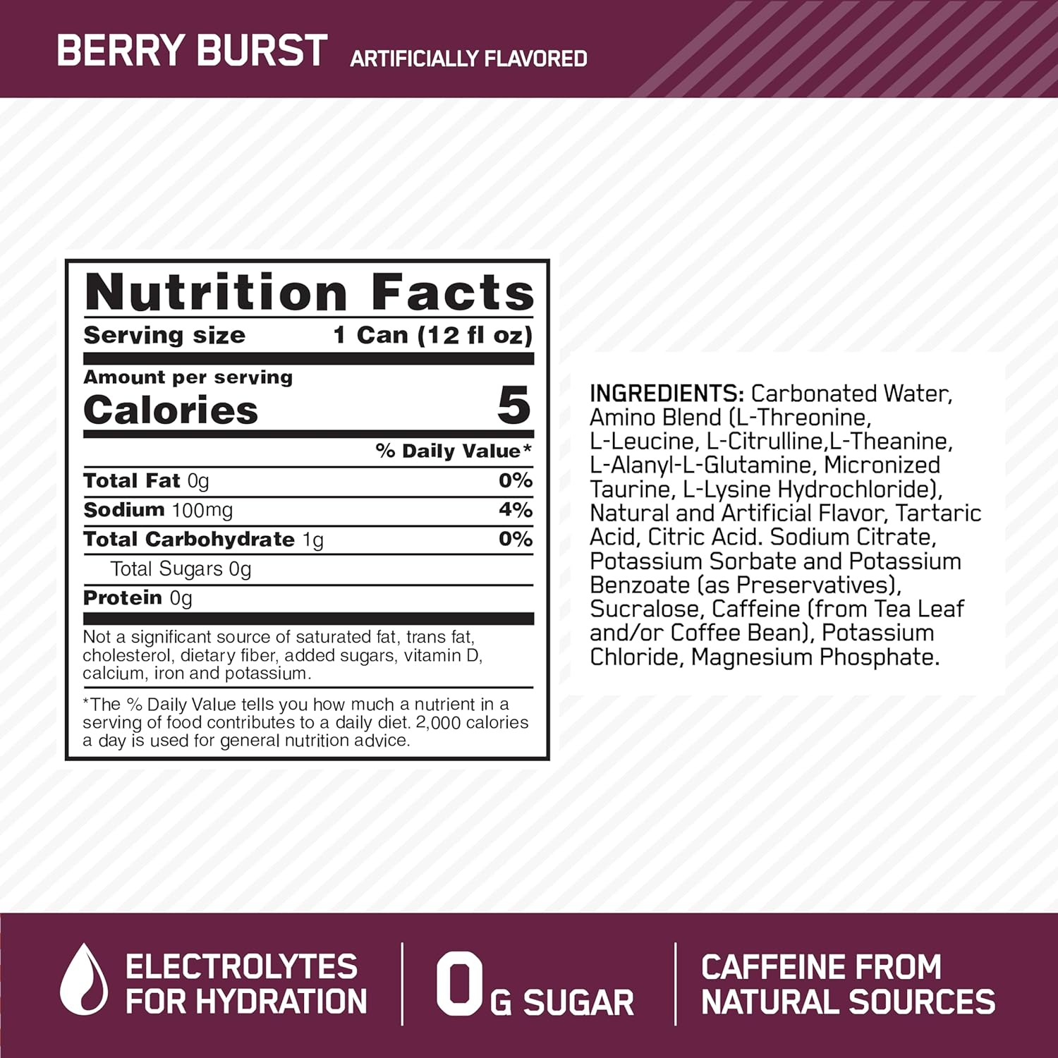 Nutritional Information