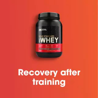 Optimum Nutrition Gold Standard 100% Whey Protein, 2.73 kg container, for post-workout nutrition