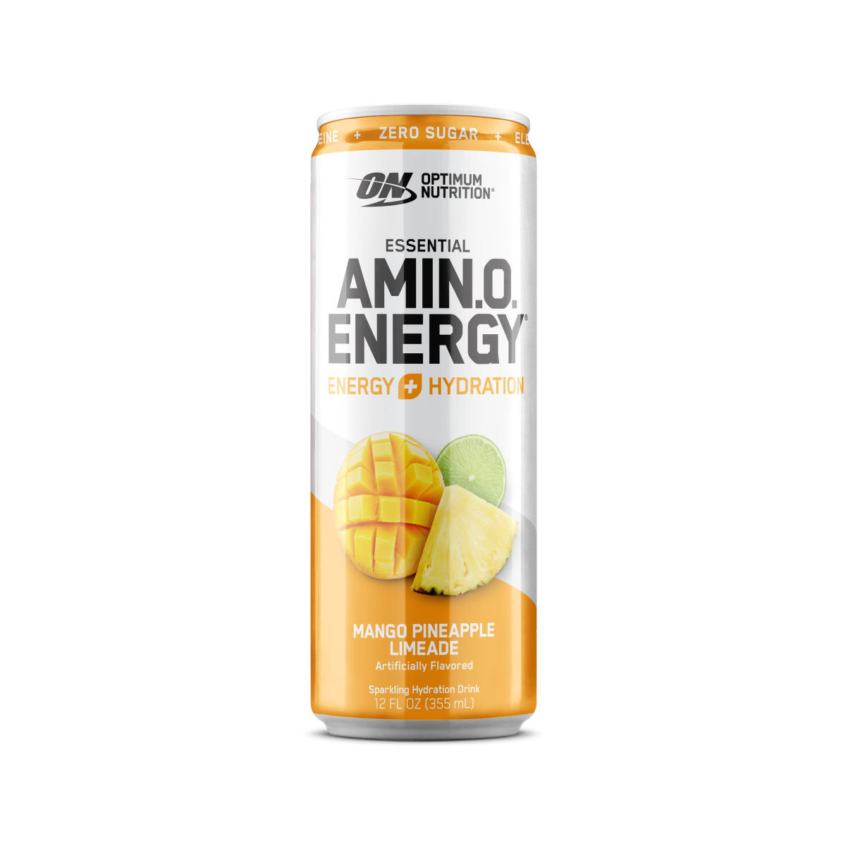 Optimum Nutrition Essential Amino Energy drink can, Juicy Cherry, 12 fl oz