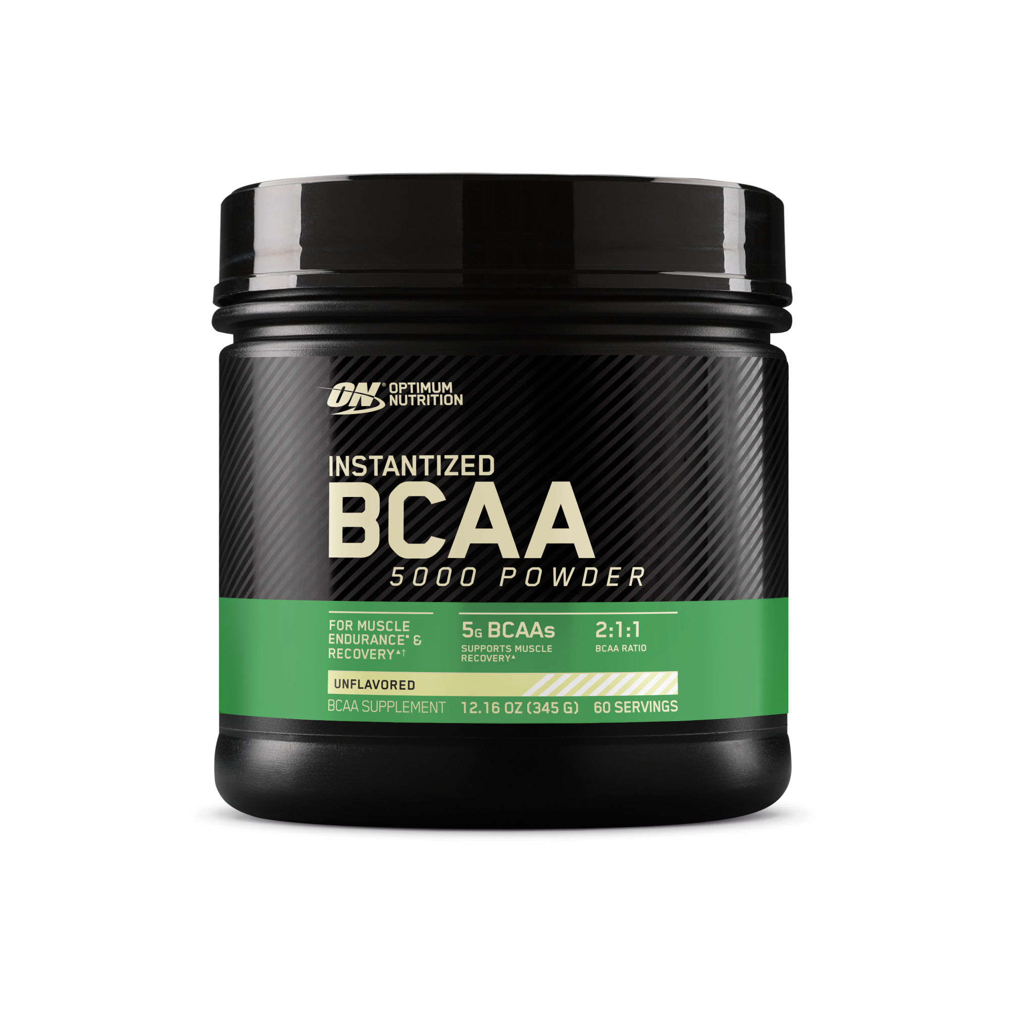 Optimum Nutrition Instantized BCAA 5000 Powder, 180 capsules, unflavored, for muscle endurance and recovery