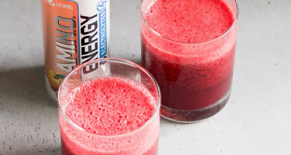 Peach Berry Slush
